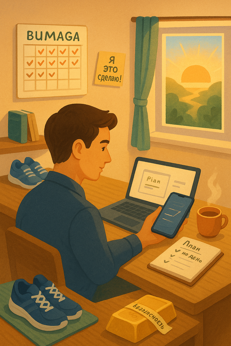 Секреты дисциплины: как взять себя в руки и добиться целей без стресса