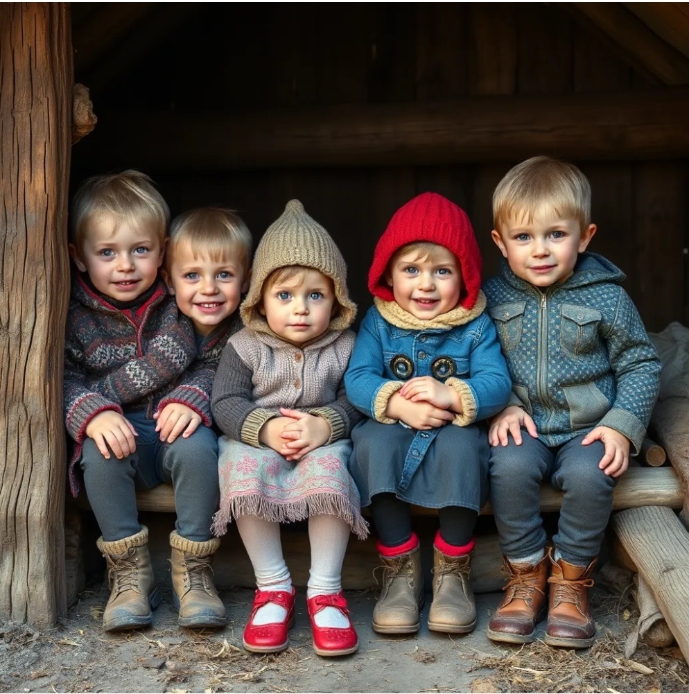 Дети в избушке