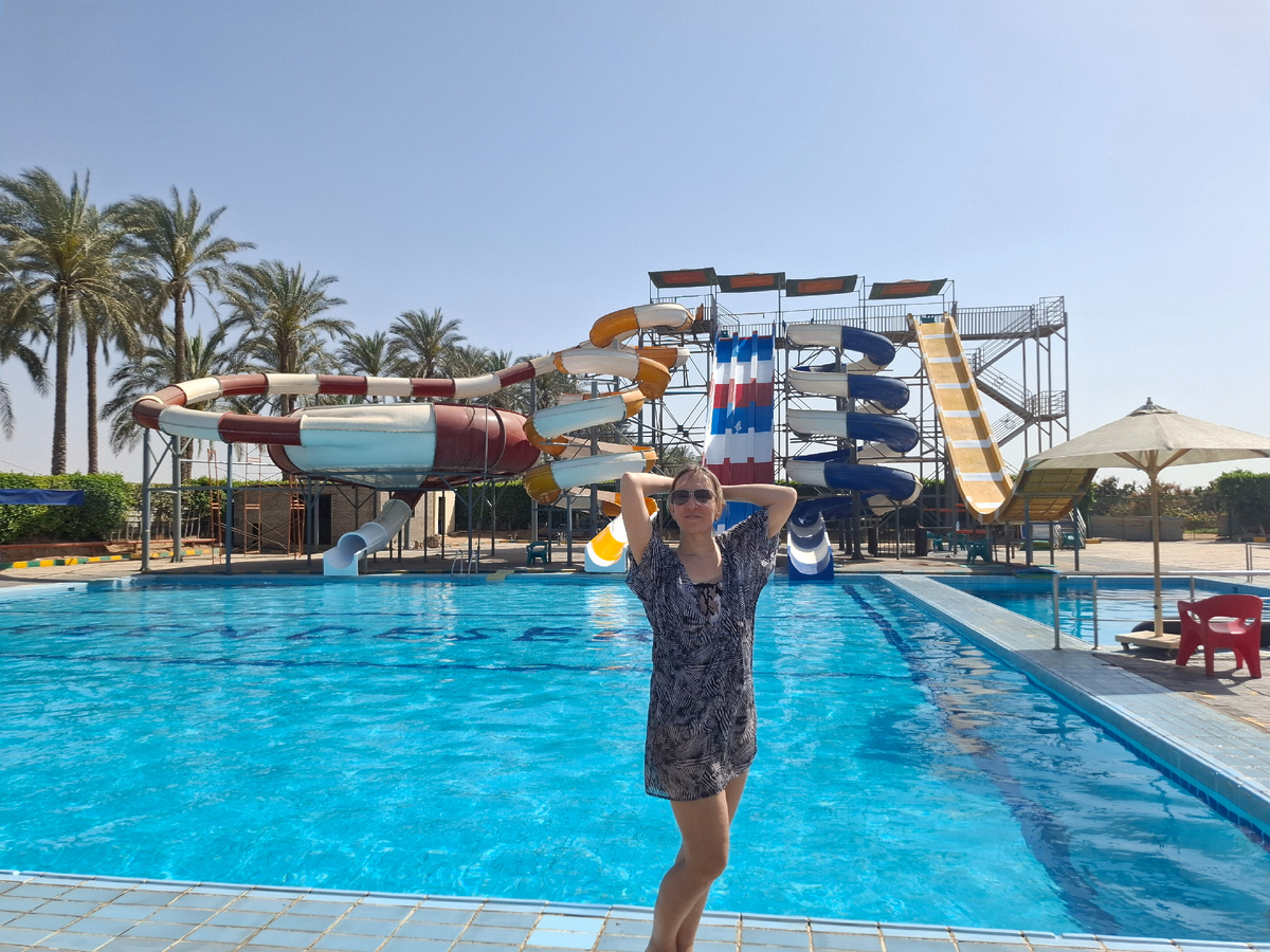 В отеле на трассе между Каиром и Александрией