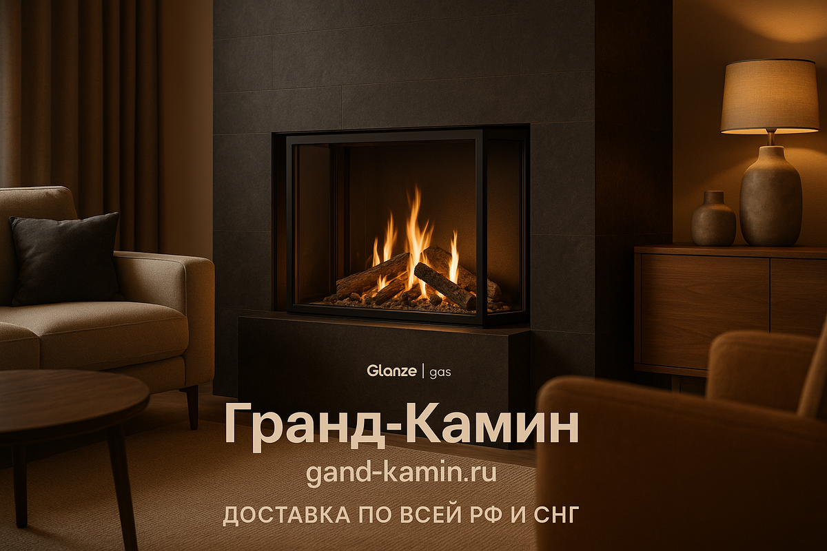    Создайте уют в доме с газовым камином Glance от Faber: секреты тепла и стиля в каждом уголке вашего интерьера Kamin