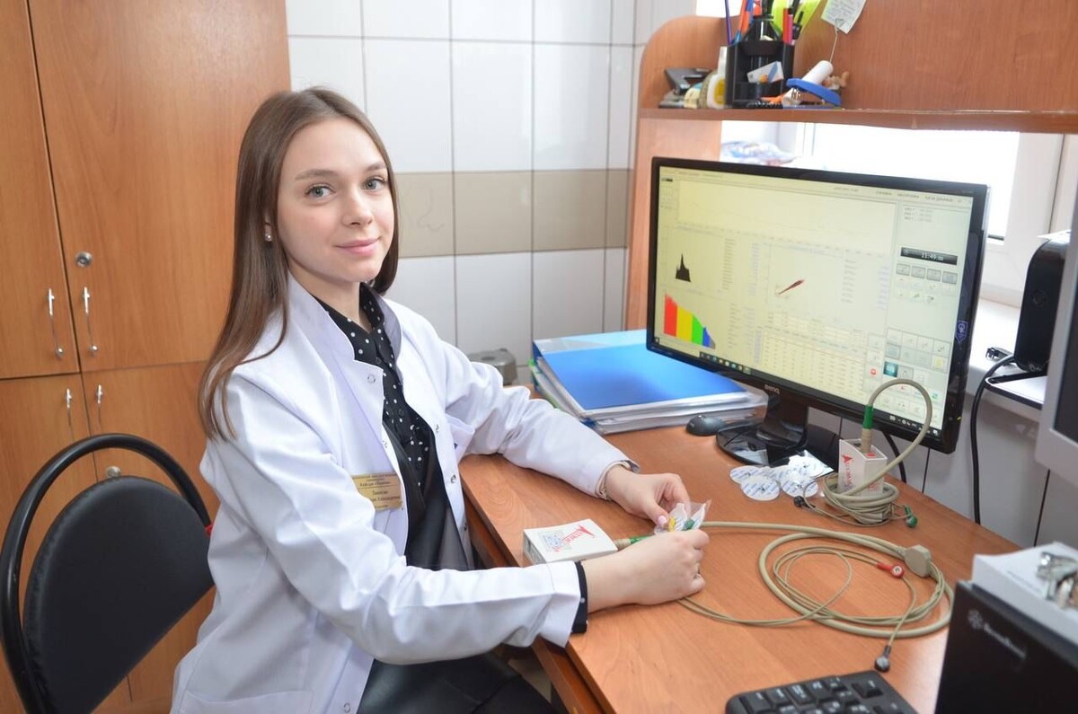 Анастасия Тонкоглаз, инженер-­исследователь научной лаборатории «Комплексные методы изучения биомеханики и электрофизиологии сердечно-сосудистой системы». Источник: Елена Аверьянова