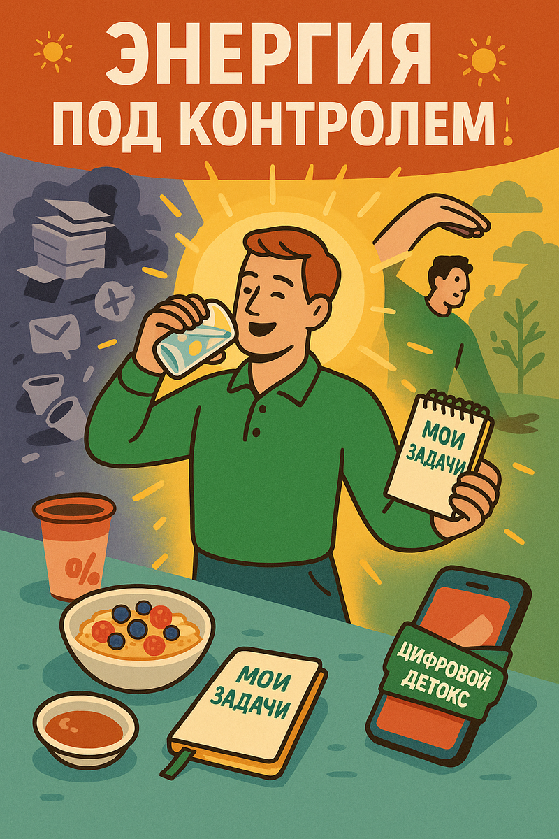 Как не терять энергию: Секреты бодрости каждый день