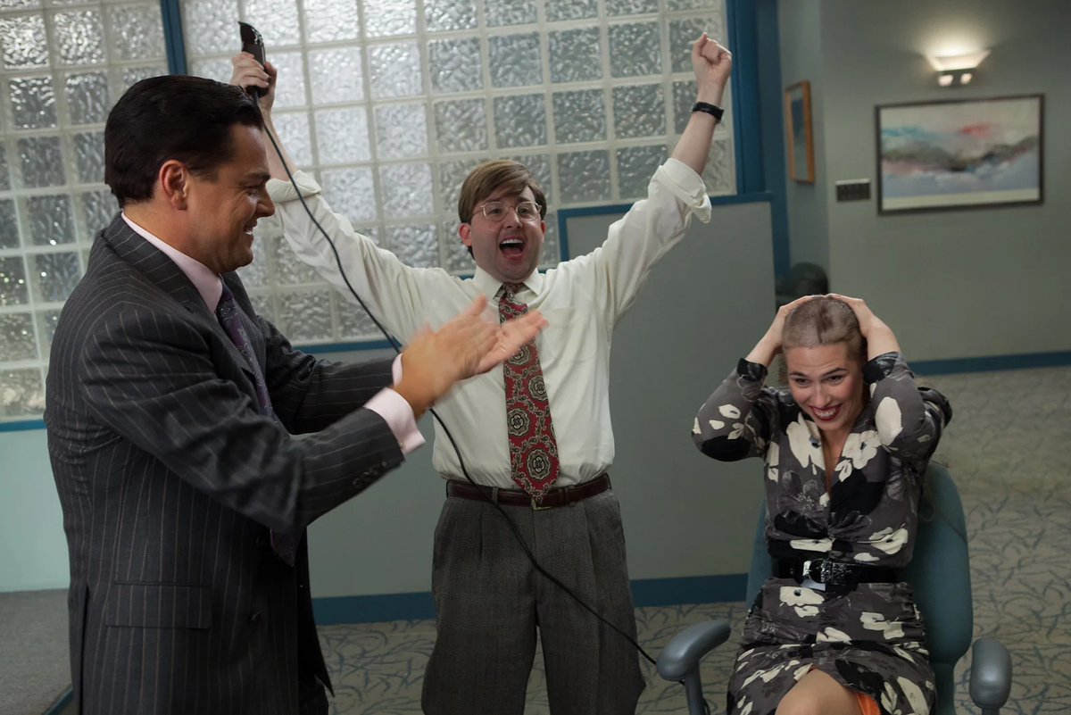 Кадр из фильма Волк с Уолл-стрит