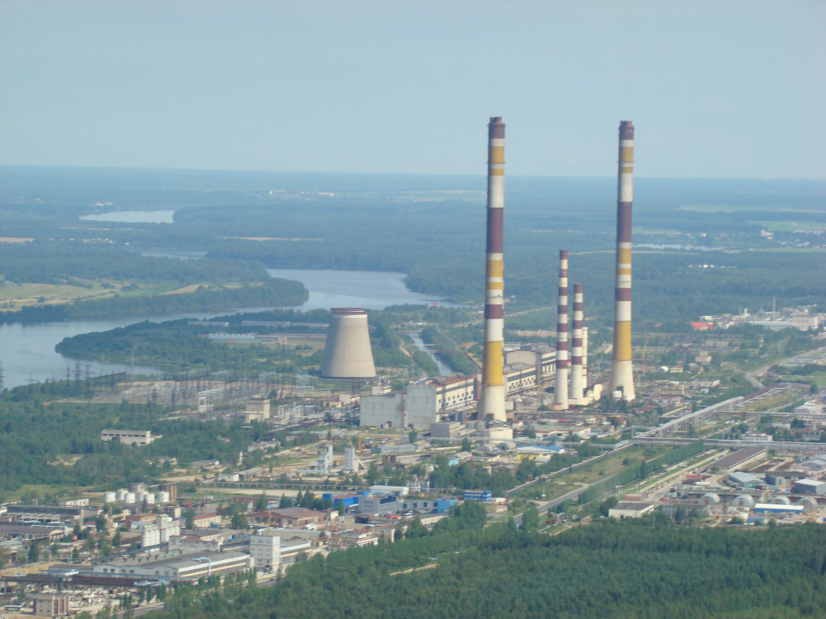 © Wikimapia.org (Киришской ГРЭС, 2010-е гг.)