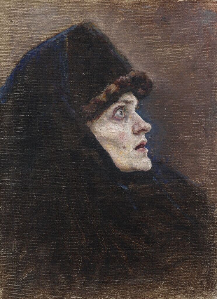 Суриков Василий - ГОЛОВА БОЯРЫНИ МОРОЗОВОЙ
