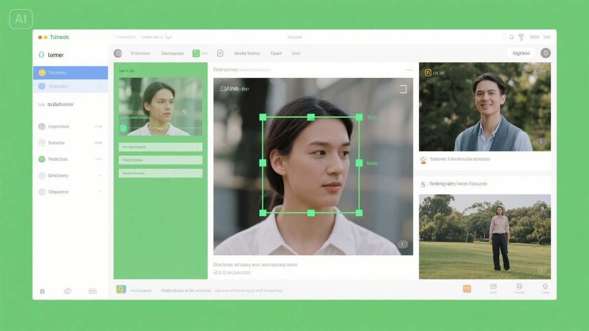 Компьютерное зрение выделяет объект на изображении.
