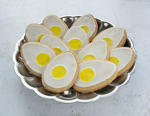 Пасхальное печенье Яйца