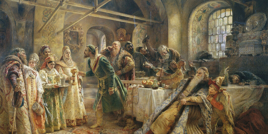 Красавицы боярыни, боярышни и ожившая старая Русь на картинах Константина Маковского