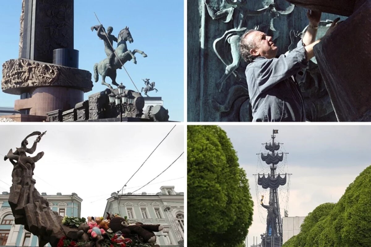    Топ-5 самых известных памятников Зураба Церетели.