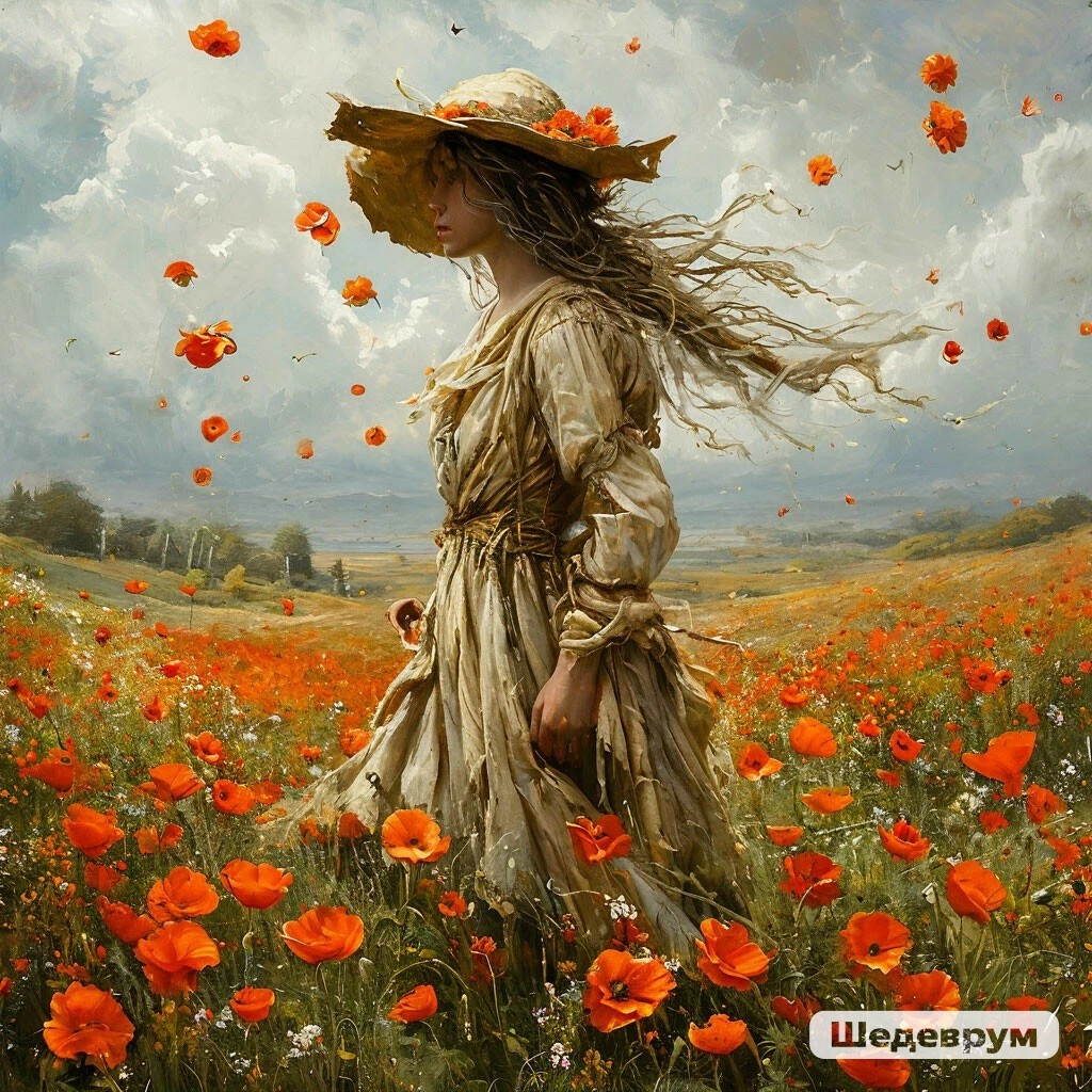 На сегодня 15 минут марафона построения букв истекли. С чистой совестью покидаю маковую пустошь