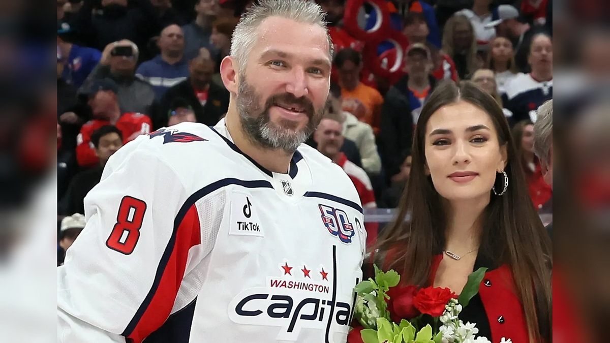 Александр Овечкин и Анастасия Шубская