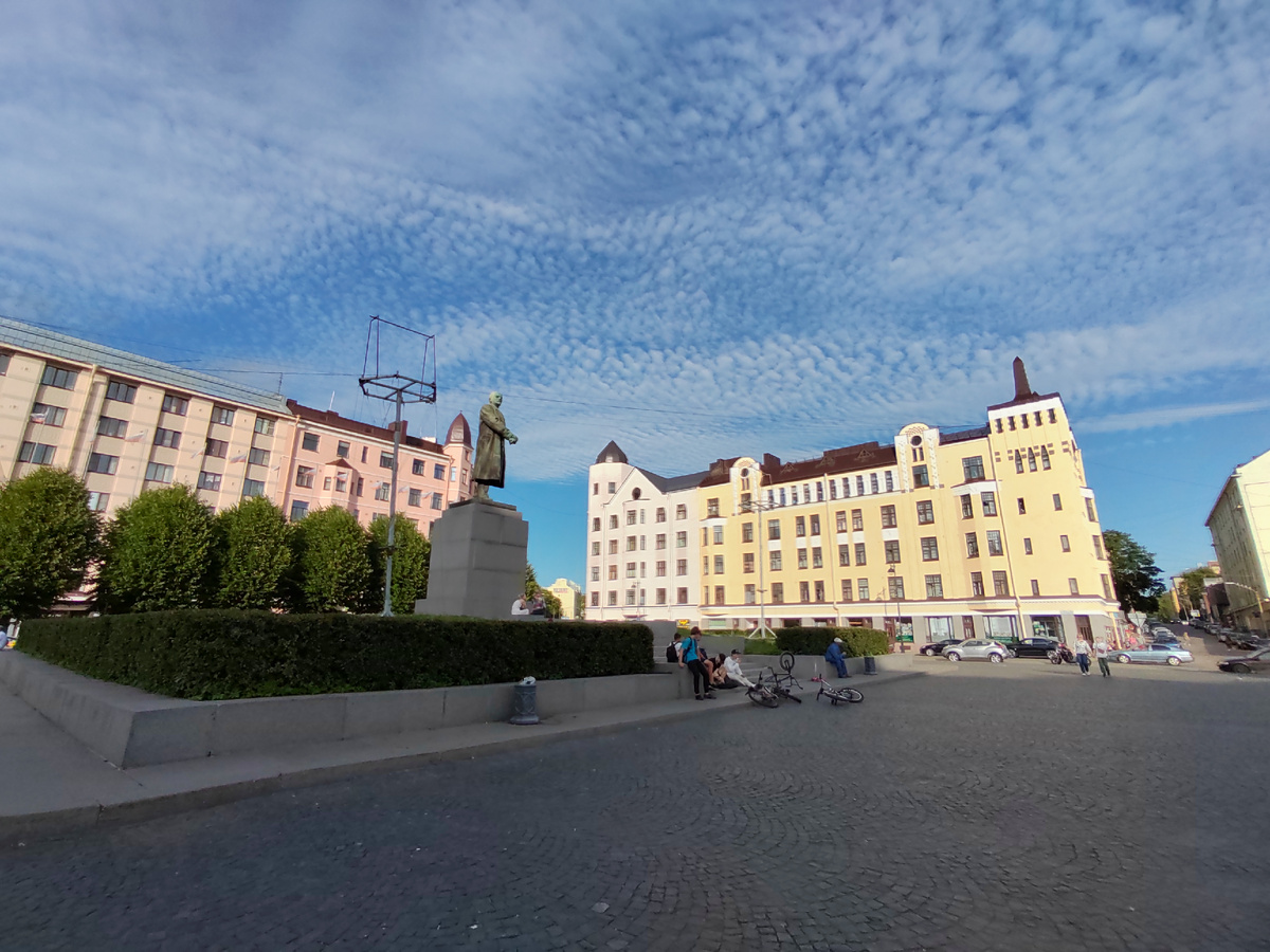 Выборг, Красная площадь 