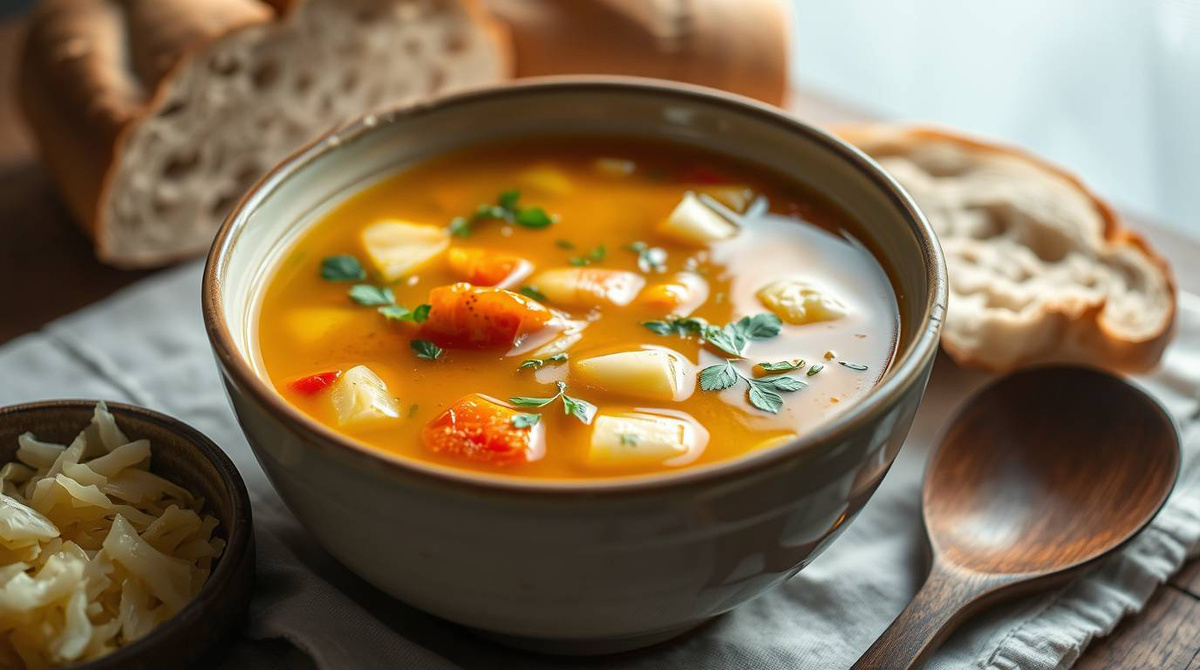 Постные щи  — не просто еда, а настоящее произведение кулинарного искусства.