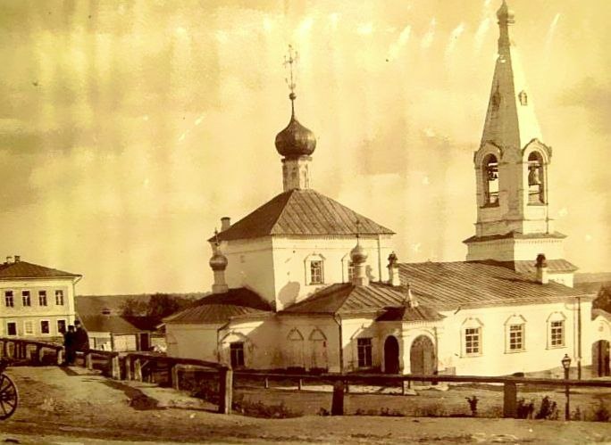 г. Касимов, пл. Соборная, Благовещенский храм. фотография первой половины XX века.