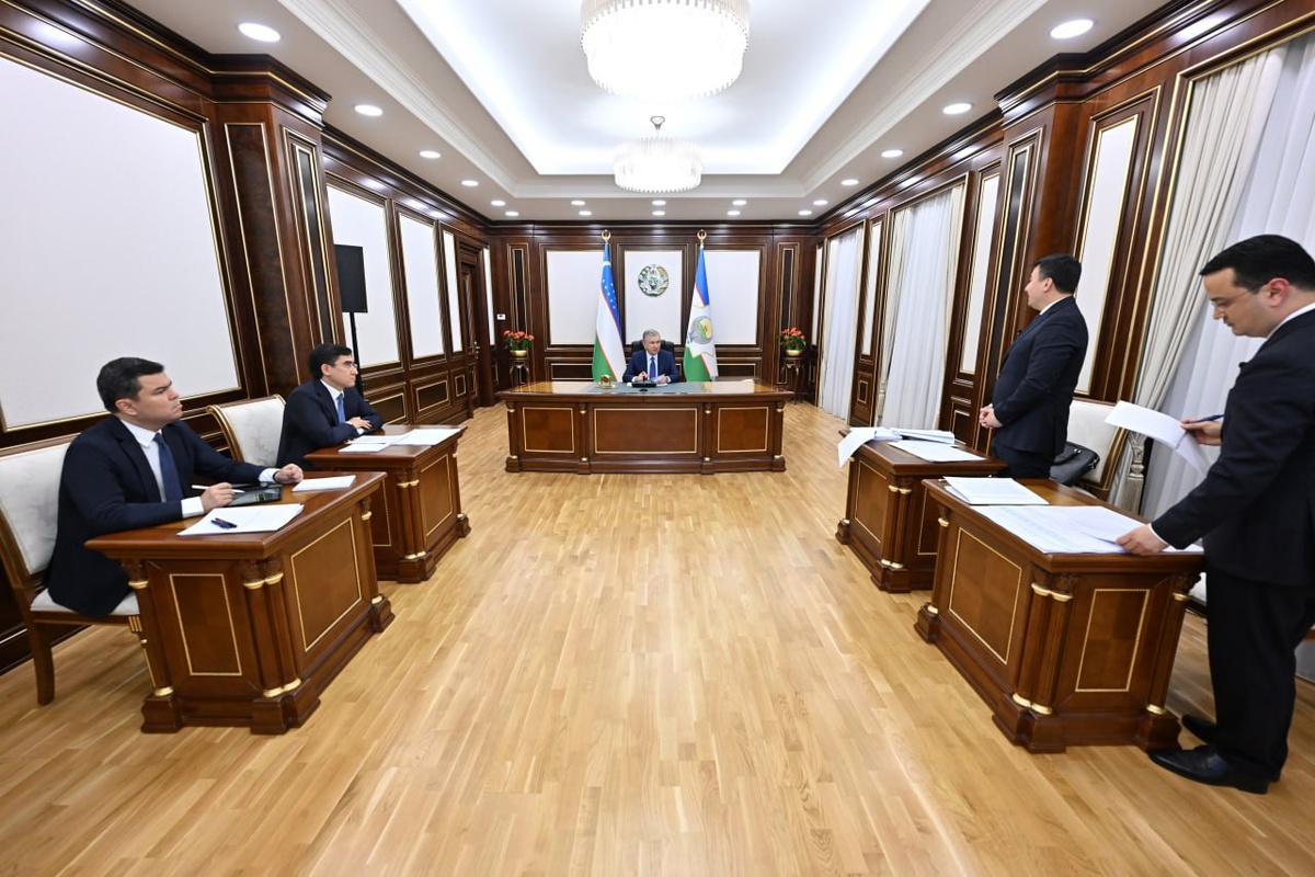 © пресс-служба президента Узбекистана.