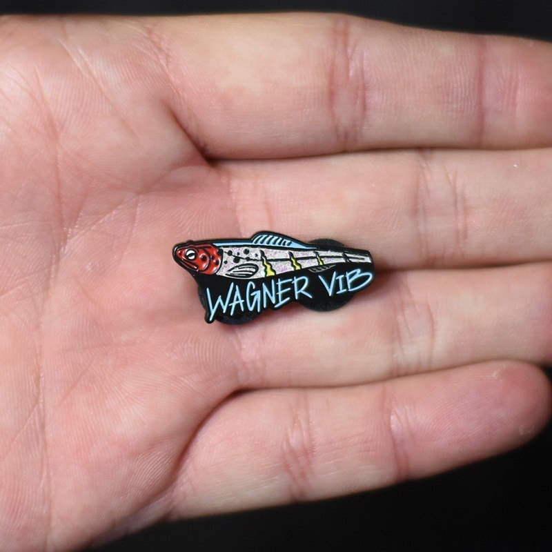 Значок с любимой приманкой