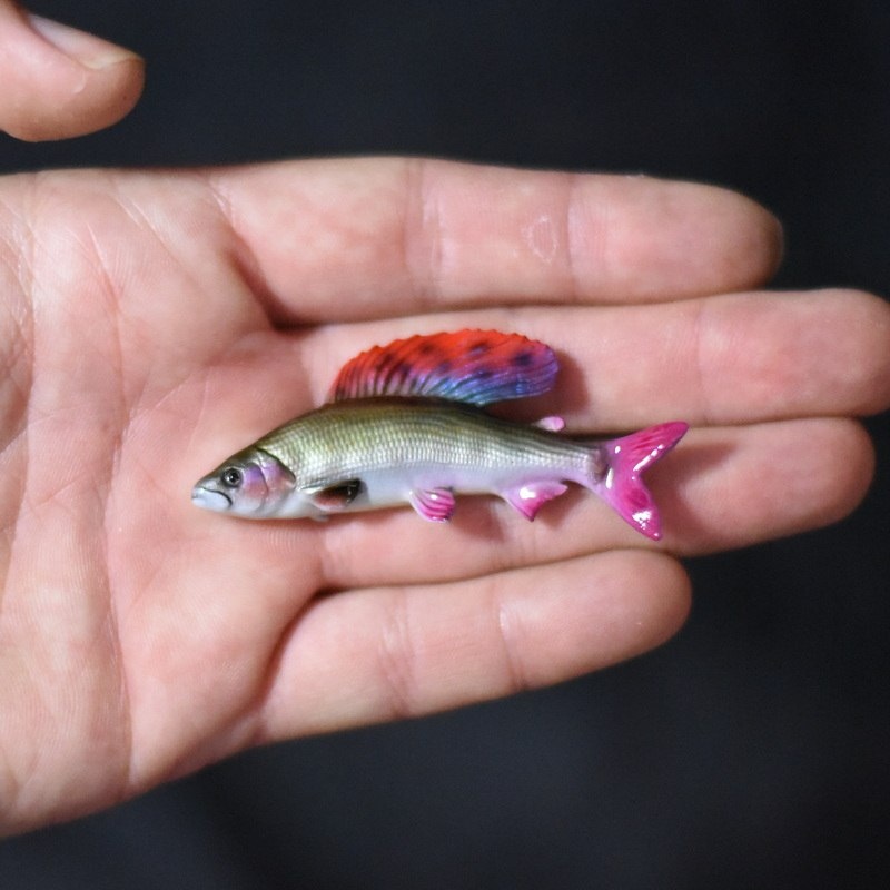 Значок с любимой рыбой