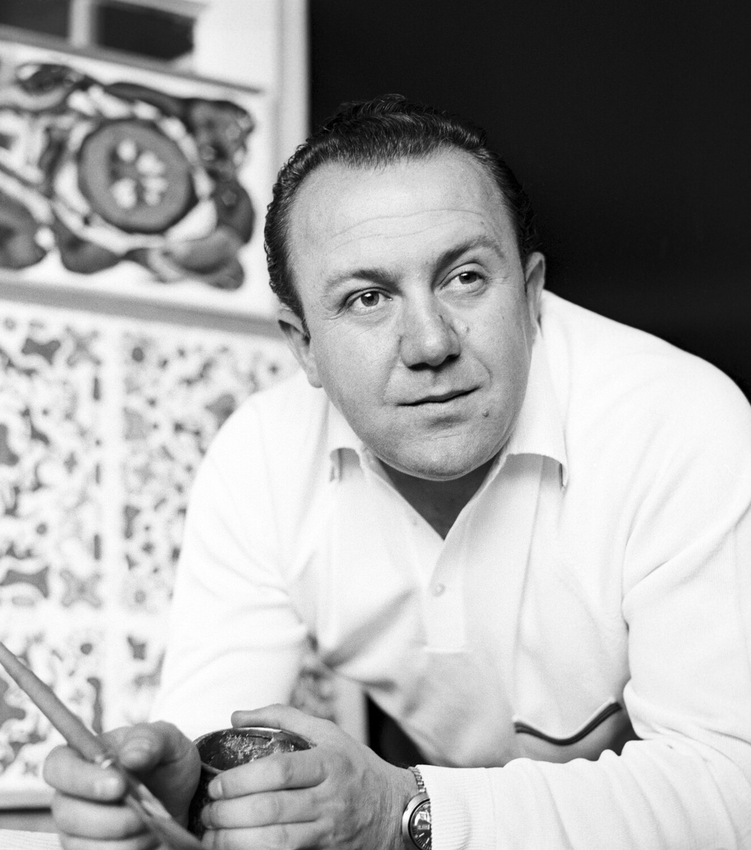 Художник и скульптор Зураб Церетели, 1970 год    📷