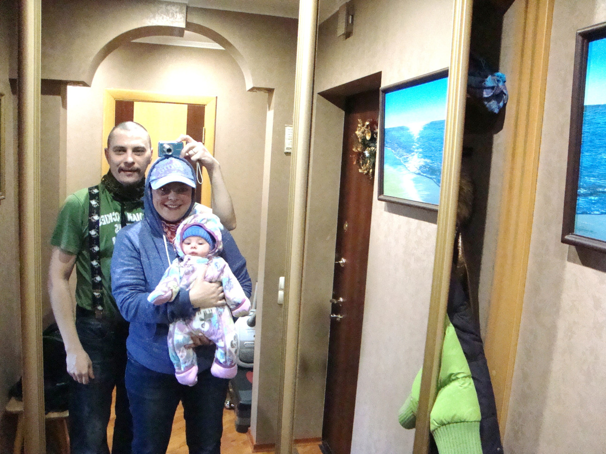 Любимая прихожая в нашей квартире 2015 год поселок Развилка