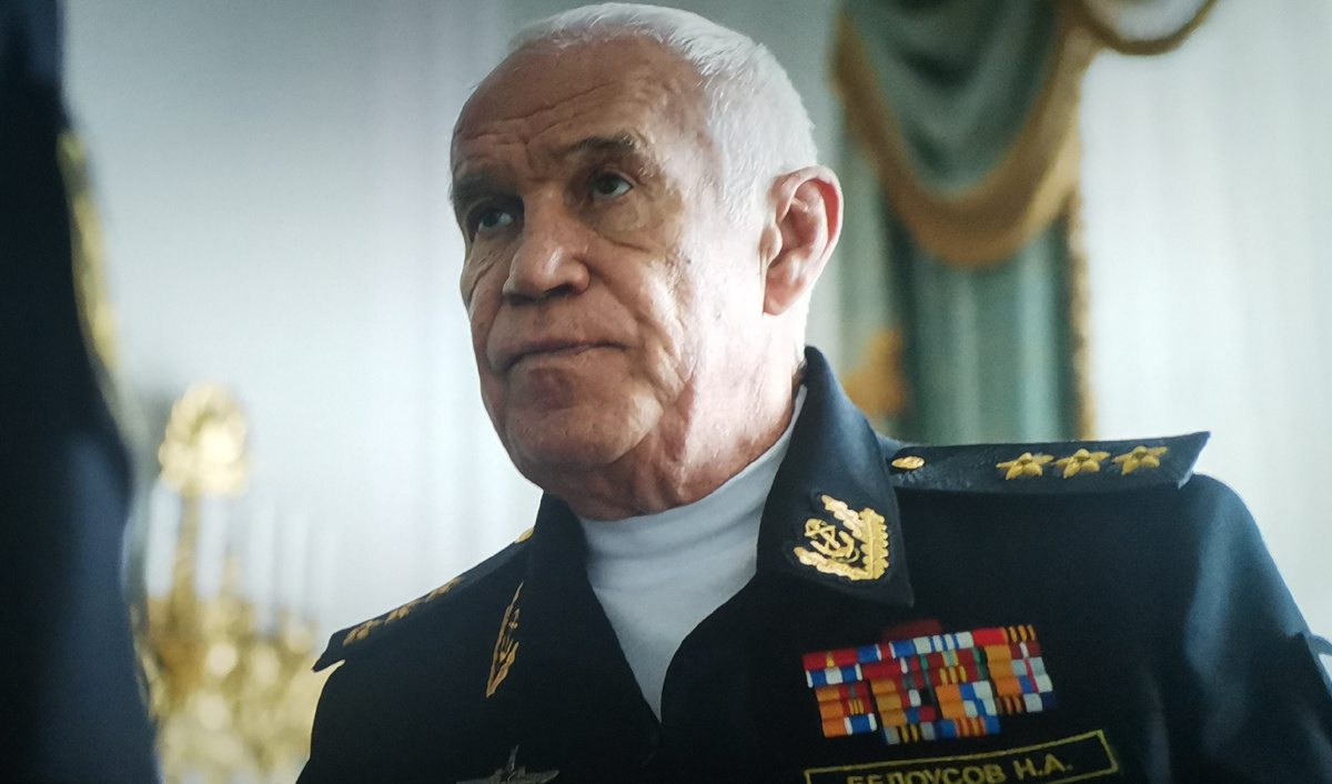 Фото автора канала. Сергей Гармаш в роли Адмирала Белоусова в фильме "Кракен"