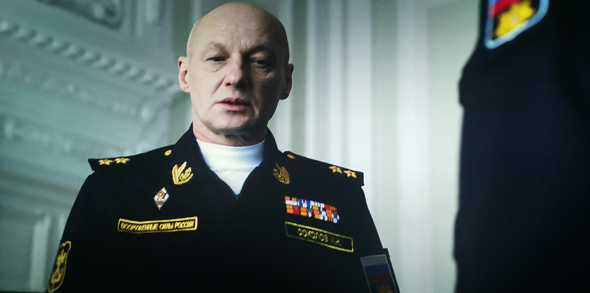 Фото автора канала. Актёр Николай Козак в роли вице-адмирала Соколова.