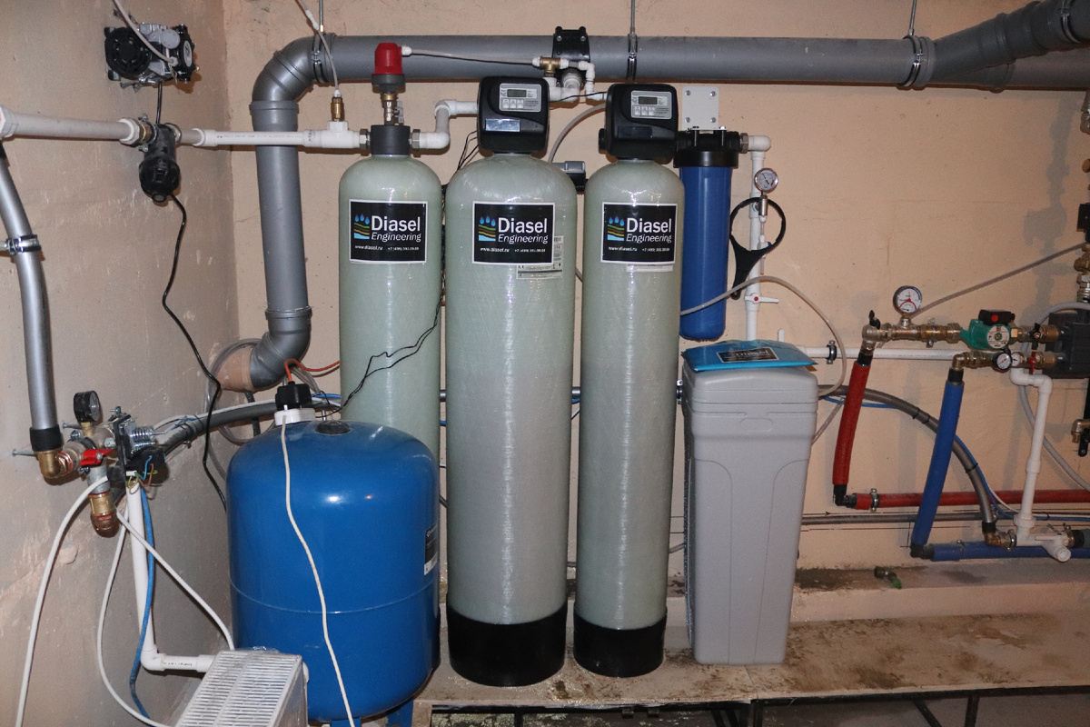 Аэрационные колонны в составе оборудования