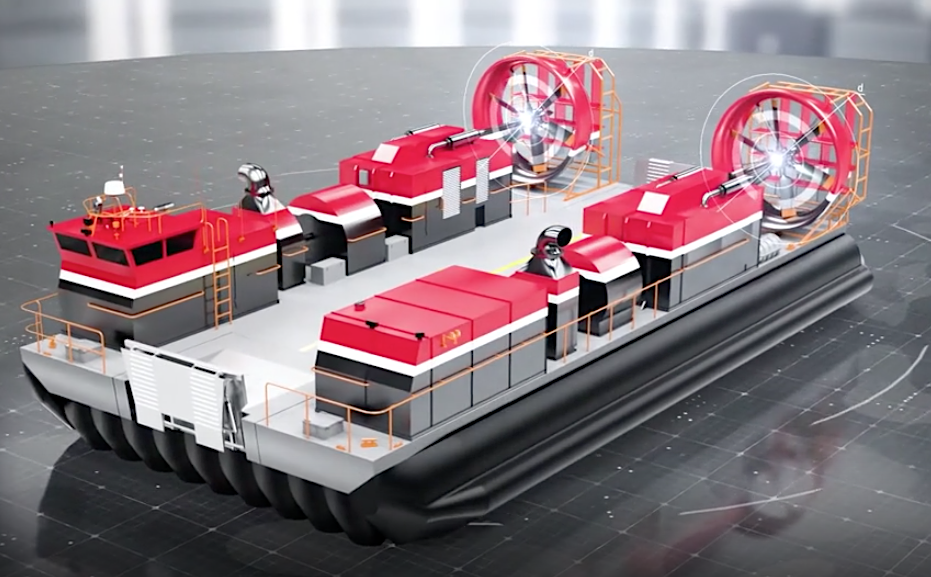 Модель СВП «Хаска-10». Изображение: kalashnikovgroup.ru