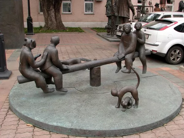 © Василий Стоякин
Скульптура Зураба Церетели в Музее современного искусства (г. Москва)