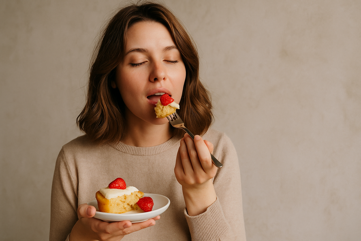 Я долго не замечала, что ем, когда не голодна.