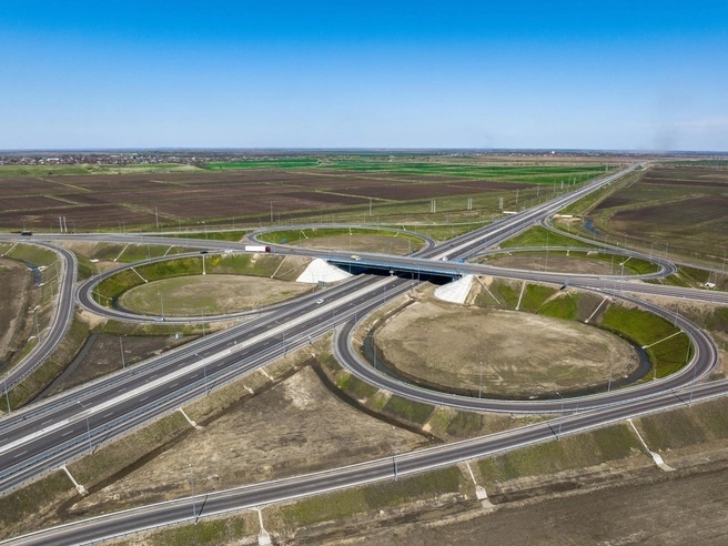 Одна из развязок на трассе
Источник: ГК «Автодор»