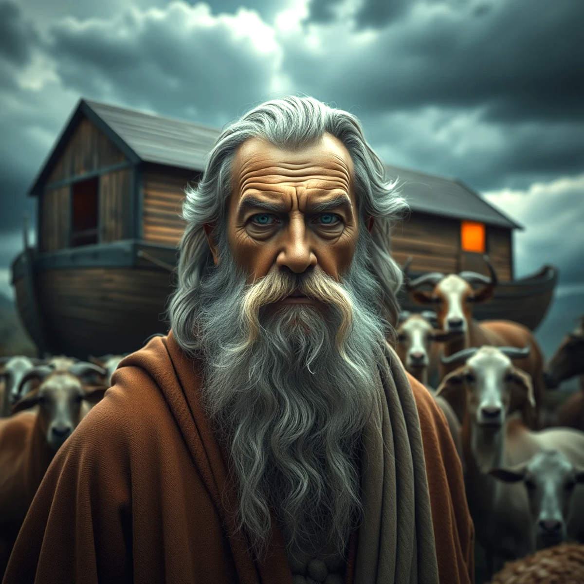 Ной и ковчег. Источник Pixabay