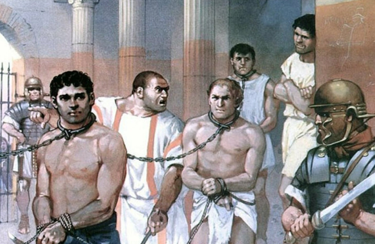 Рабы в Древнем Риме. (изображение из открытых источников)