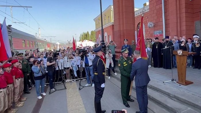 Скриншот из видео телеграм-канала «Телеграммы из Орла»  📷
