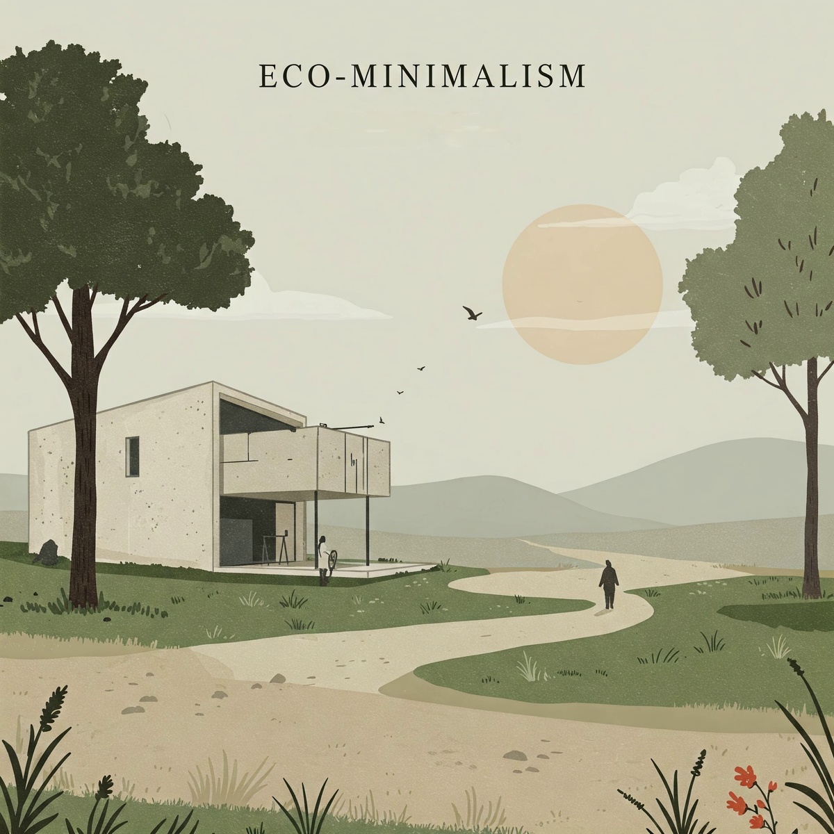 "Эко-минимализм: как сдержанный дизайн помогает планете"