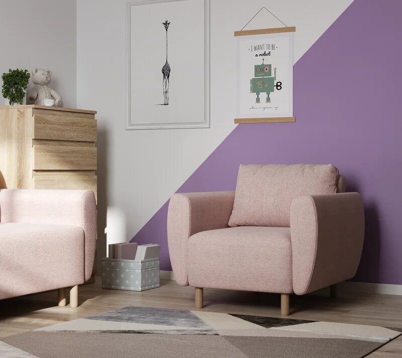 Кресло Tulisija Twist фламинго 