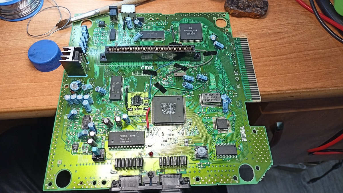 Перед нами фото платы одной из самых редких ревизий VA2