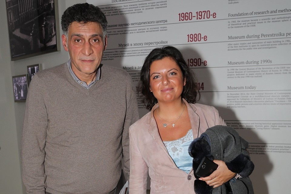 Маргарита Симоньян и Тигран Кеосаян