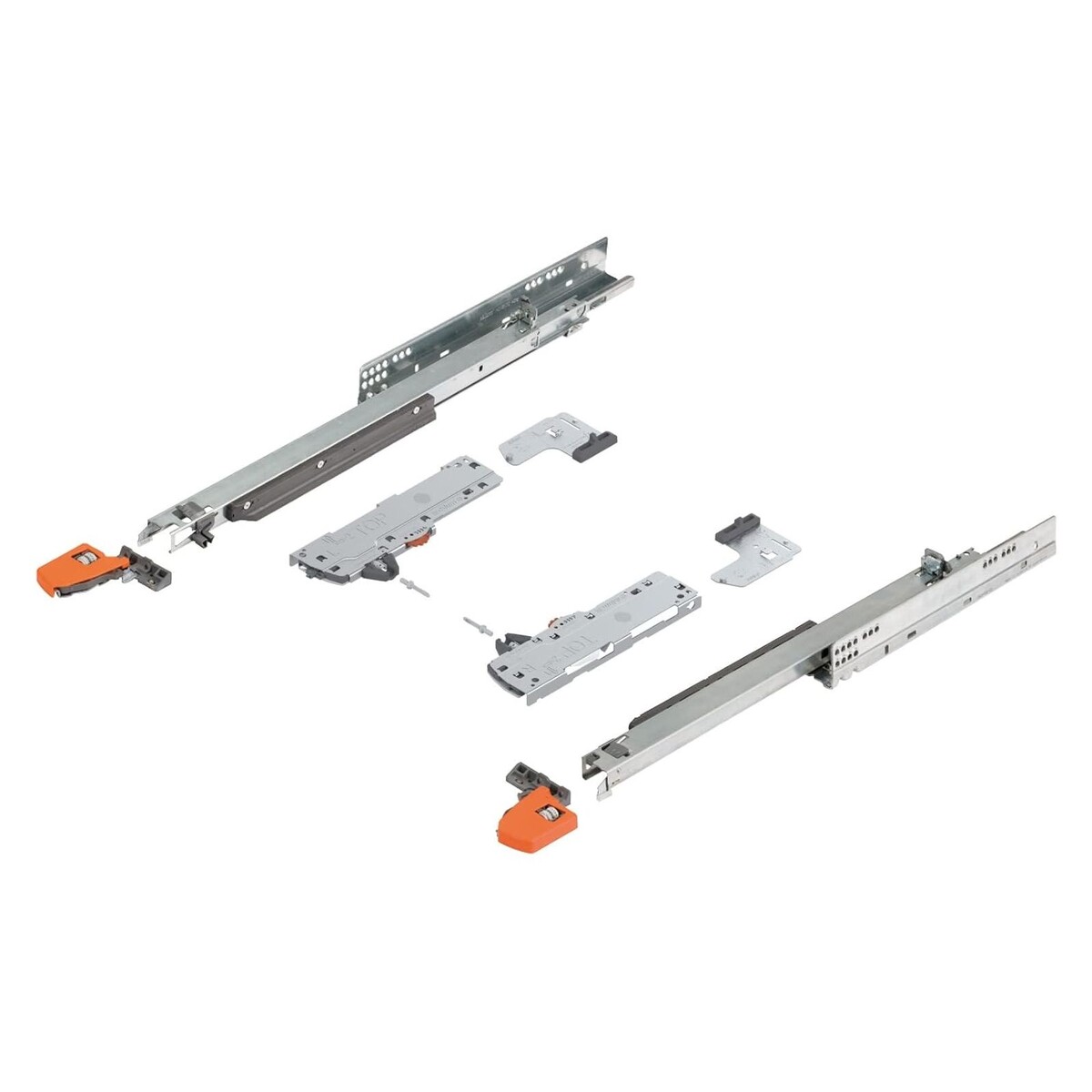 Направляющие MOVENTO c TIP-ON и BLUMOTION