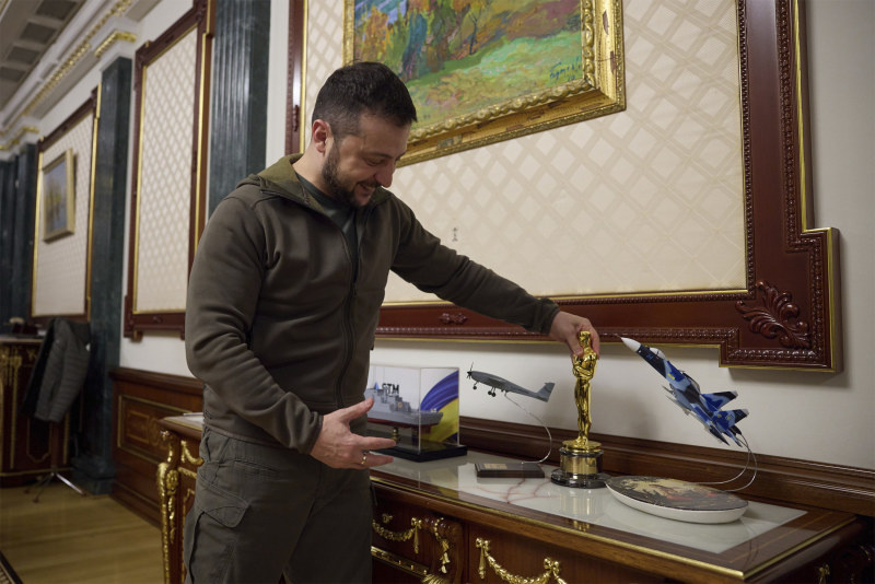    А, ну теперь всё сошлось, да.... Фото: © Ukraine Presidency/Ukrainian Pre Keystone Press Agency/Globallookpress