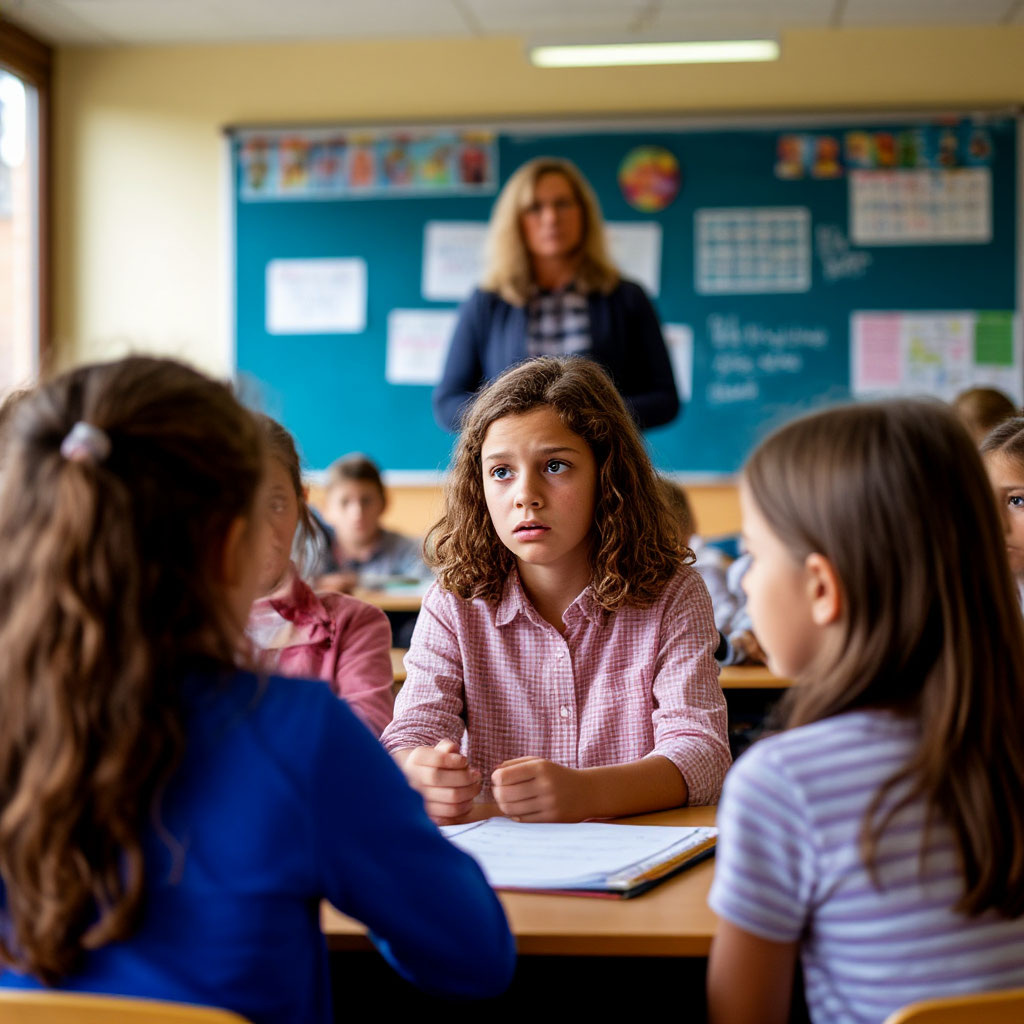 Если у ребенка есть близкие товарищи, они могут стать надежной опорой в трудные времена. Обсудите, как можно обратиться к друзьям за помощью, если он столкнется с буллингом.