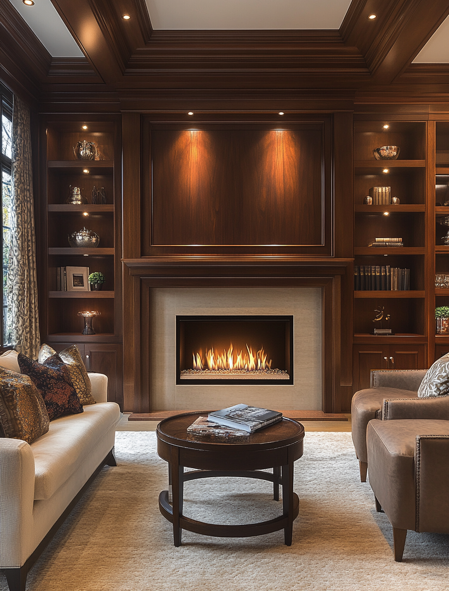    Каминокомплект Lumsden с очагом Cavendish: создайте уют и стиль в вашем доме с помощью революционной технологии Opti-Myst Kamin