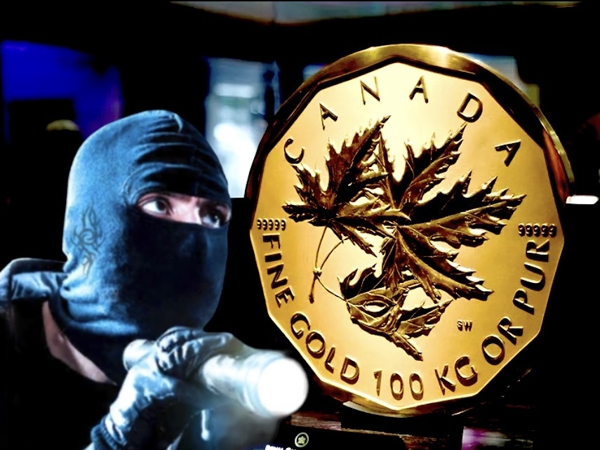 Куда исчезла золотая монет весом 100 кг из музея?