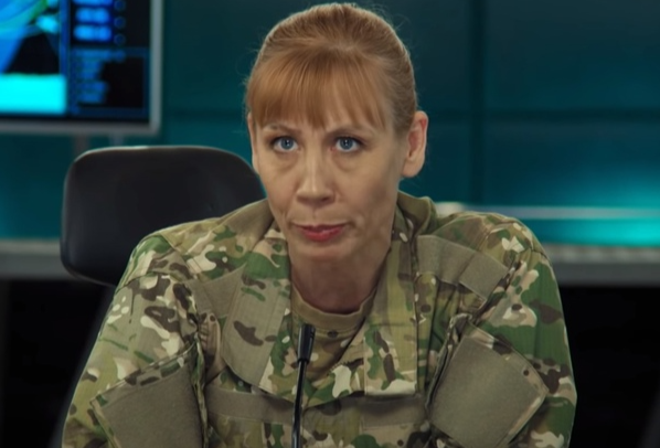 Дарья Юргенс, кадр из сериала "Морские дьяволы"