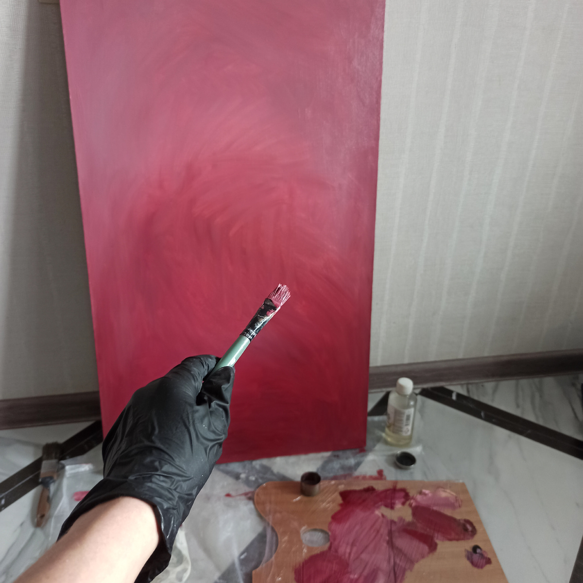 фото автора, процесс