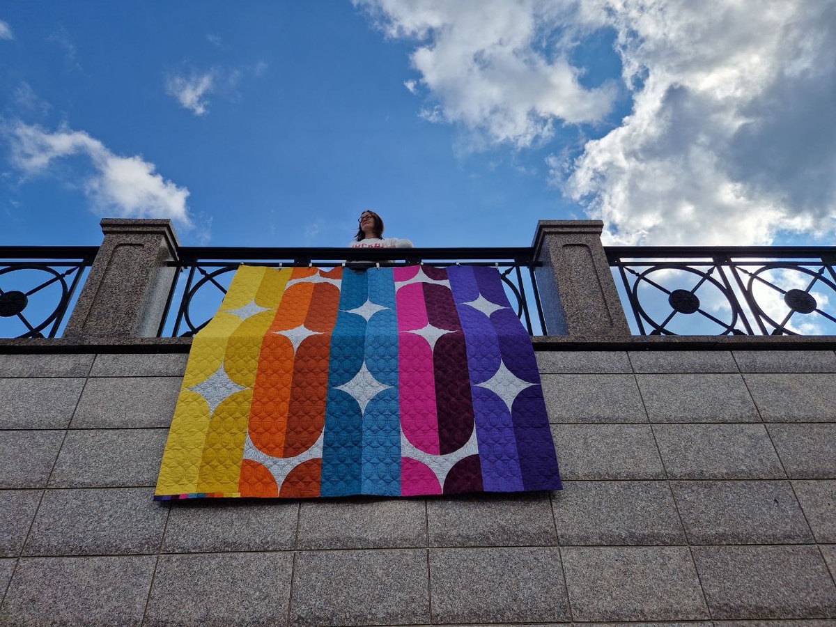 Работа ученицы школы  "Игра в цвет" Анжелики Шлак