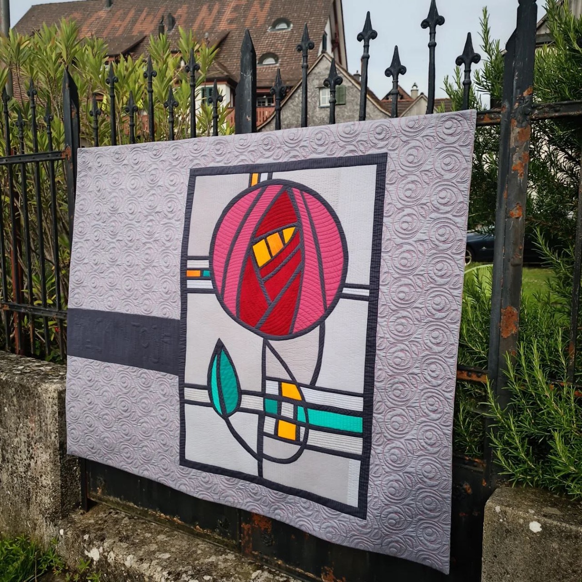 Работа ученицы школы "Игра в цвет" Olesa Bitsch