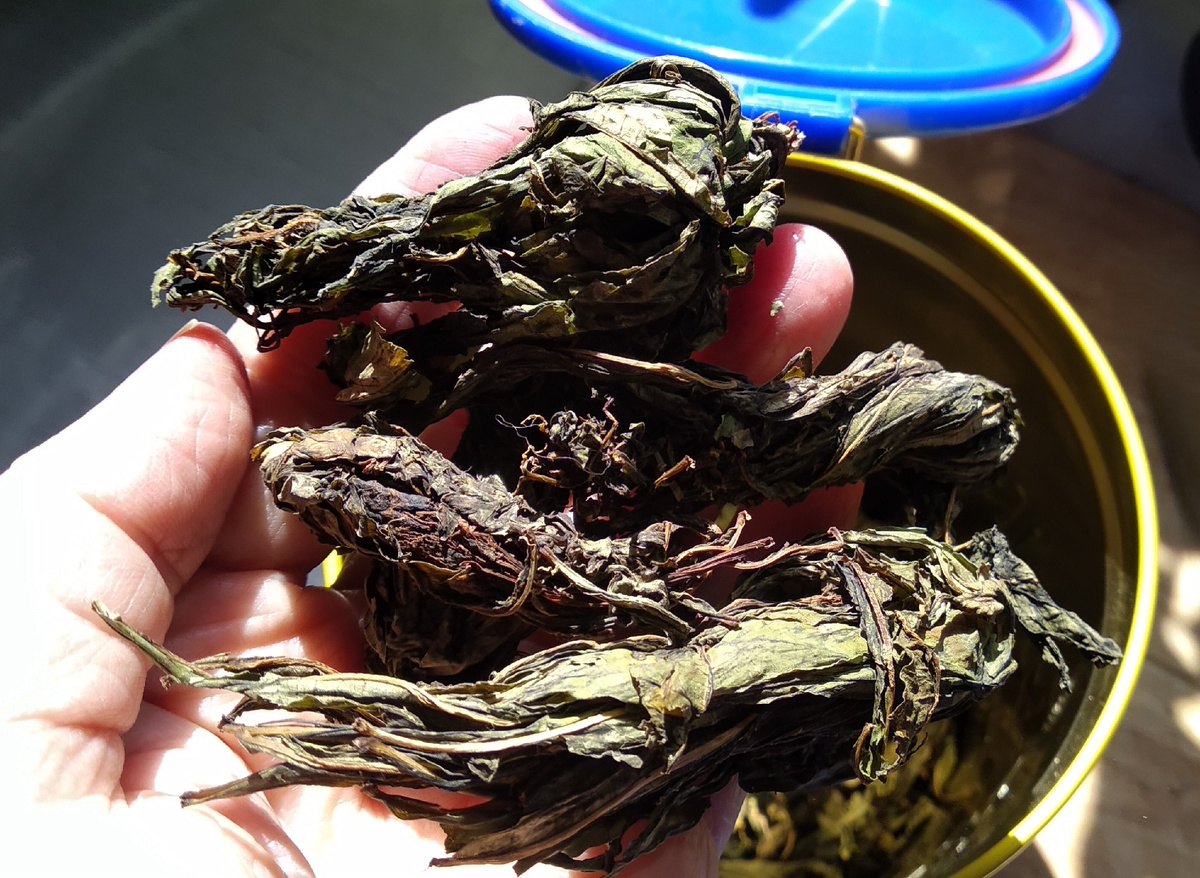 Вот такие "закрутки" получаются уже в высушенном виде.