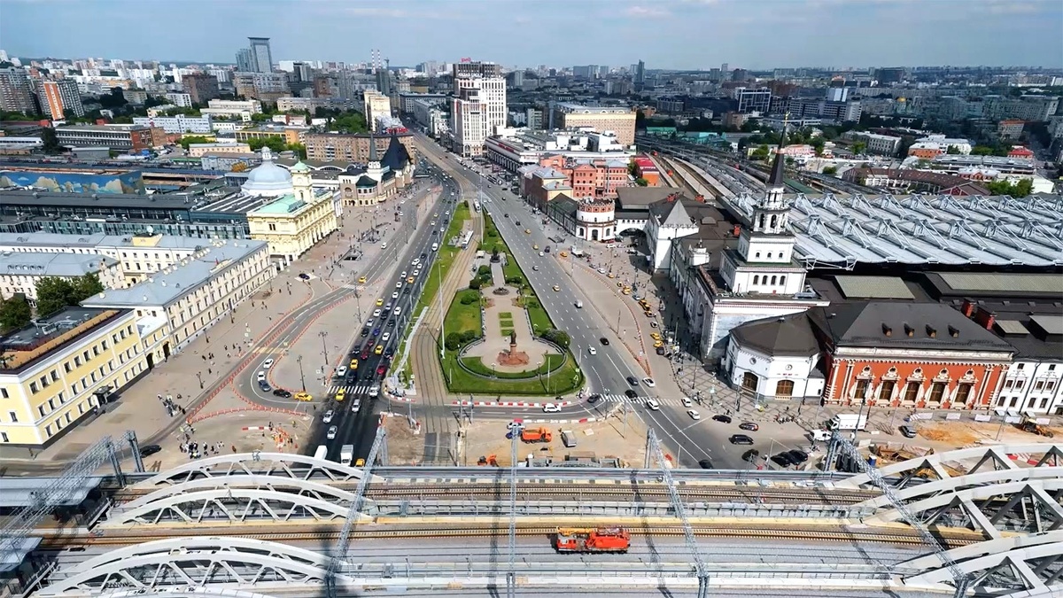 Комсомольская площадь. Фото: mos.ru