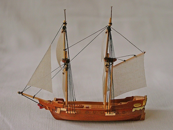 Галиот выглядел примерно так. Из открытых источников.