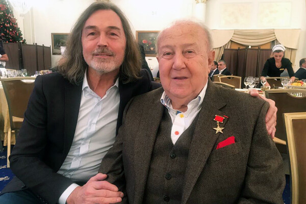 Никас Сафронов и Зураб Церетели / Пресс-служба Никаса Сафронова 